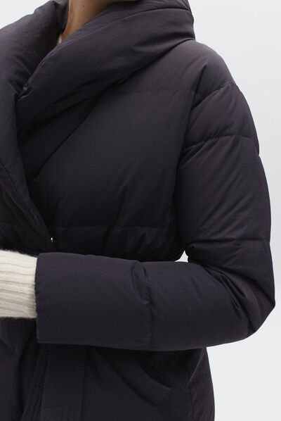 doudoune nana gris fonce femme