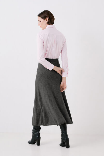 Jupe jdarwin gris foncé femme