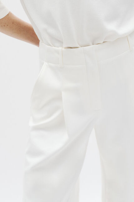 Pantalon Principo ecru femme