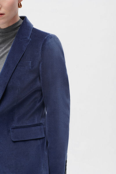 Blazer Aurora blu navy donna