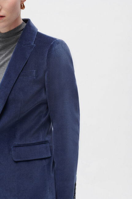 Blazer Aurora blu navy donna