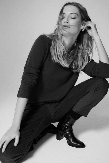 Pantalon psidika vert fonce femme
