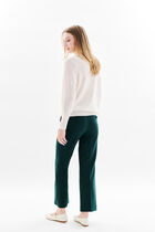 100% cashmere mchelsea sweater ecru woman