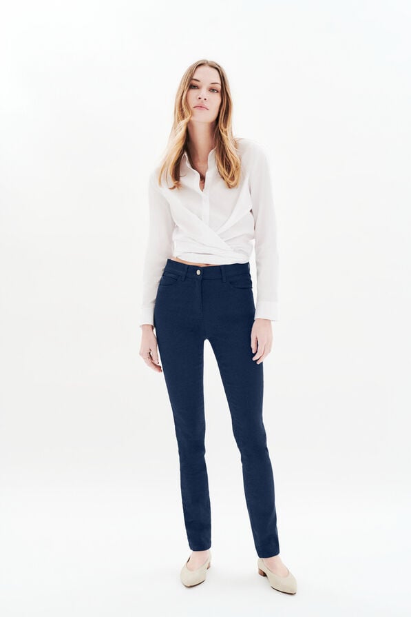 pantaloni joss b blu navy donna pantaloni joss b blu navy donna