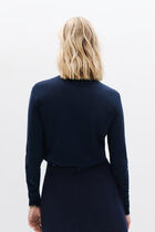 Sweater Mbob navy blue woman