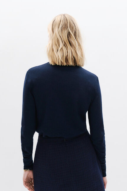 Maglione Mbob blu navy donna