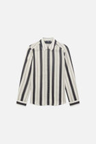 Brendastripes shirt black woman