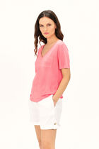 Tanis t-shirt bright pink woman