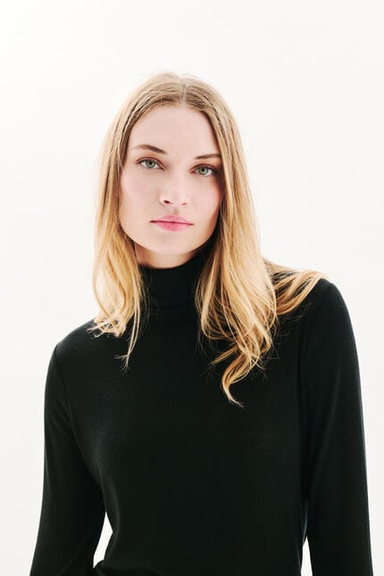 T-shirt Tlili noir femme