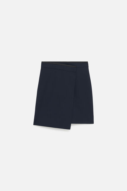 Jupe jphare bleu marine femme