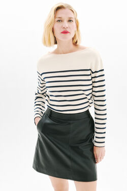 T-shirt Tcassandre bleu marine femme