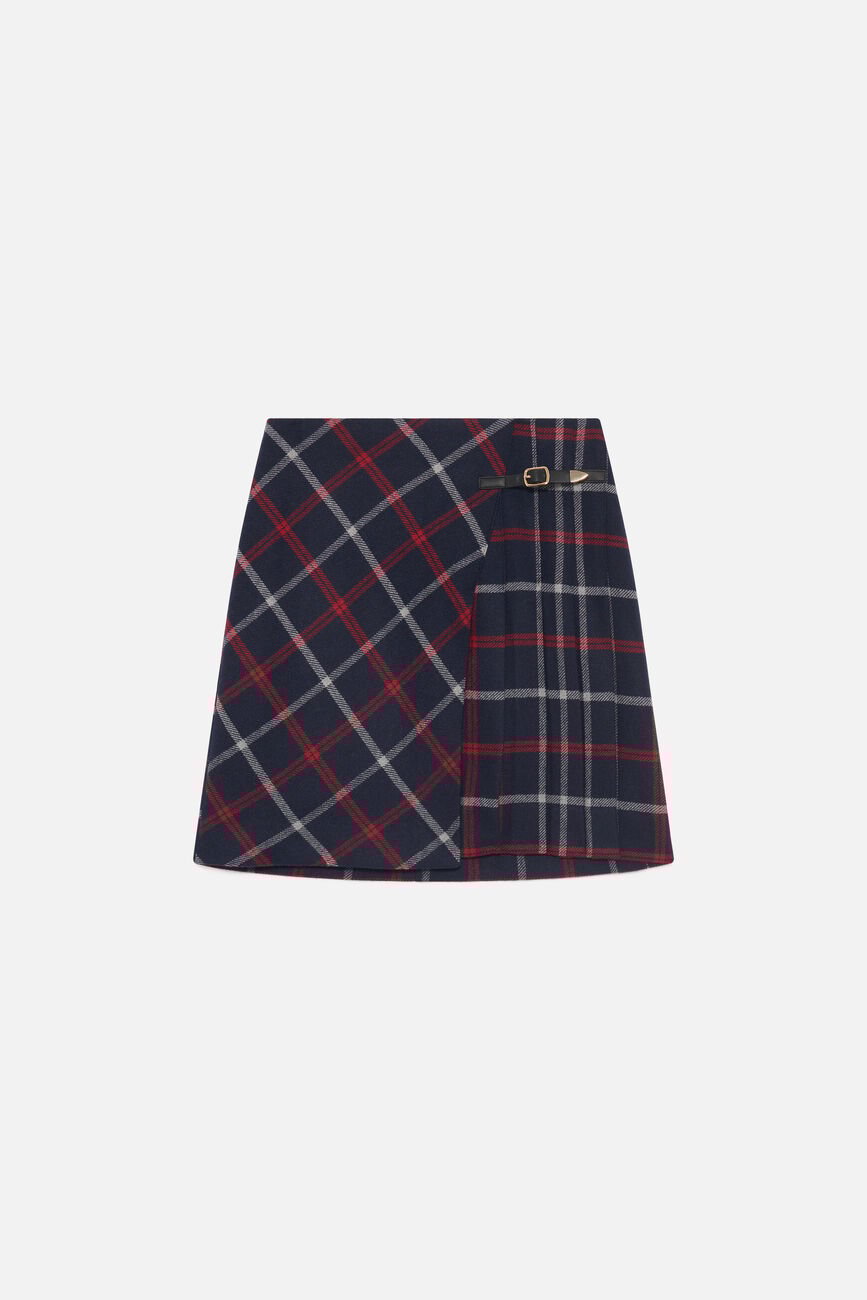 Jmargaret skirt navy blue woman