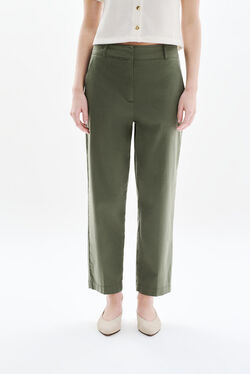 Pantalon Pedalo vert kaki femme