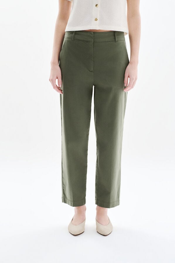 pantalon pedalo vert kaki femme Pantalon Pedalo vert kaki femme