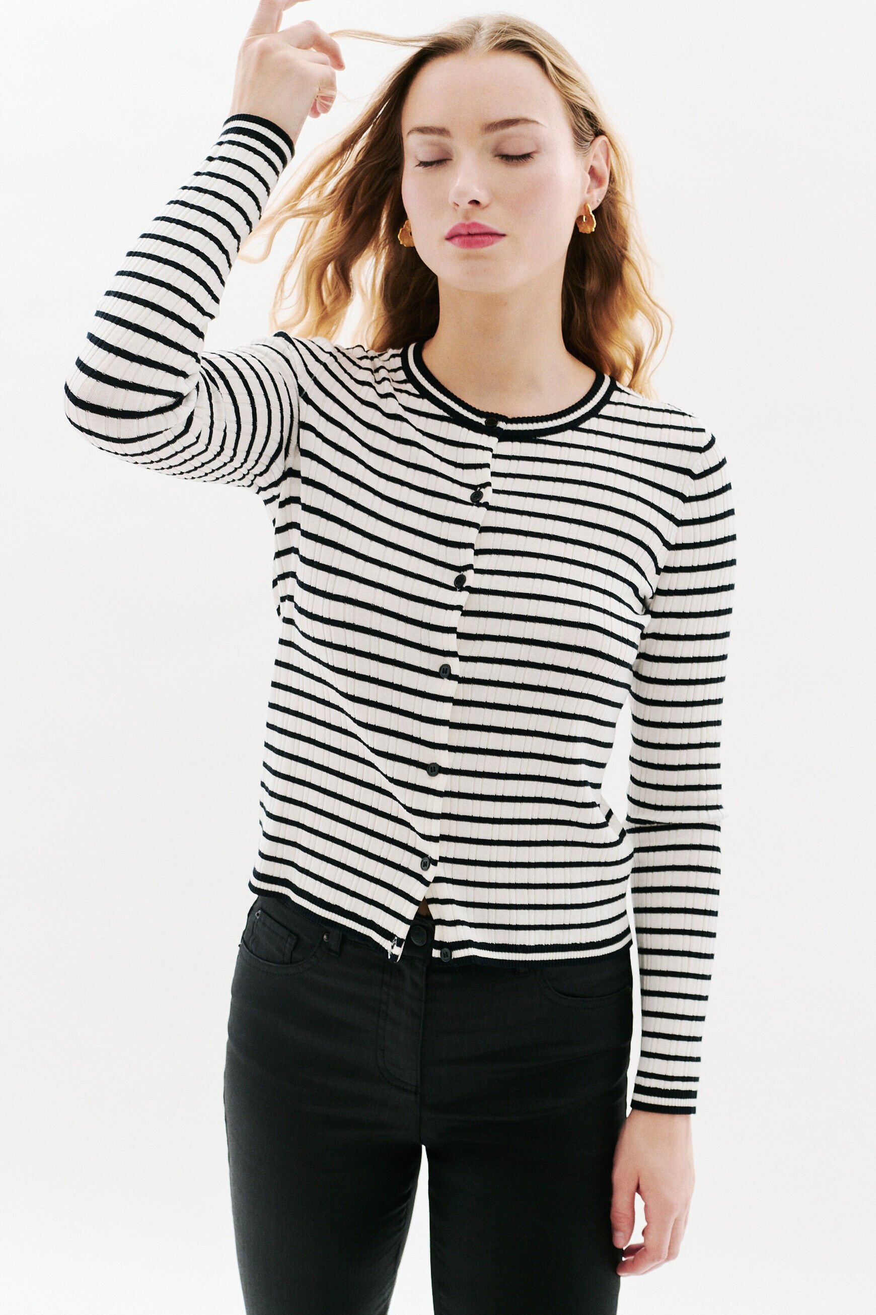 Cardigan Mpepite noir femme