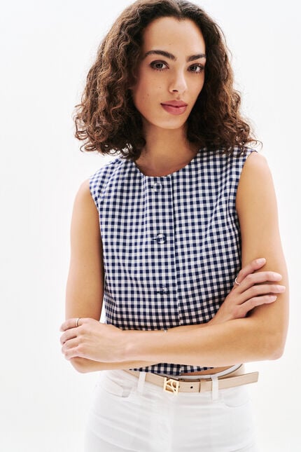 Cnoemie1 Hemd marineblau damen