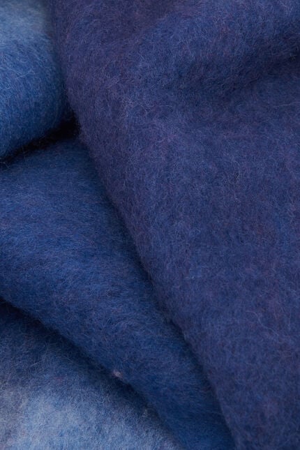 Echarpe louison bleu roi femme