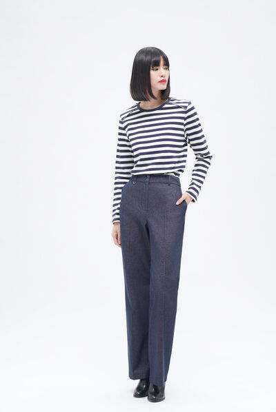 Pantalón pclark vaquero doble piedra mujer