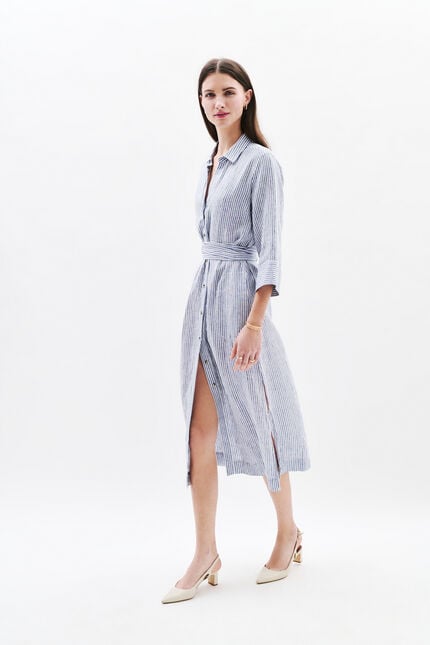 Kleid ryana2 denim stone damen