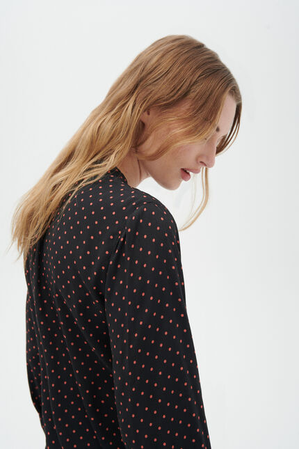 Blouse cemmy noir femme