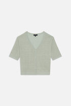 Milly sweater light green woman