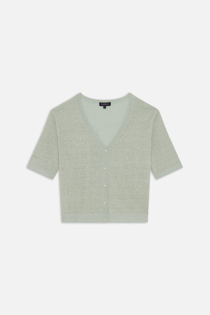 Pull Milly vert clair femme