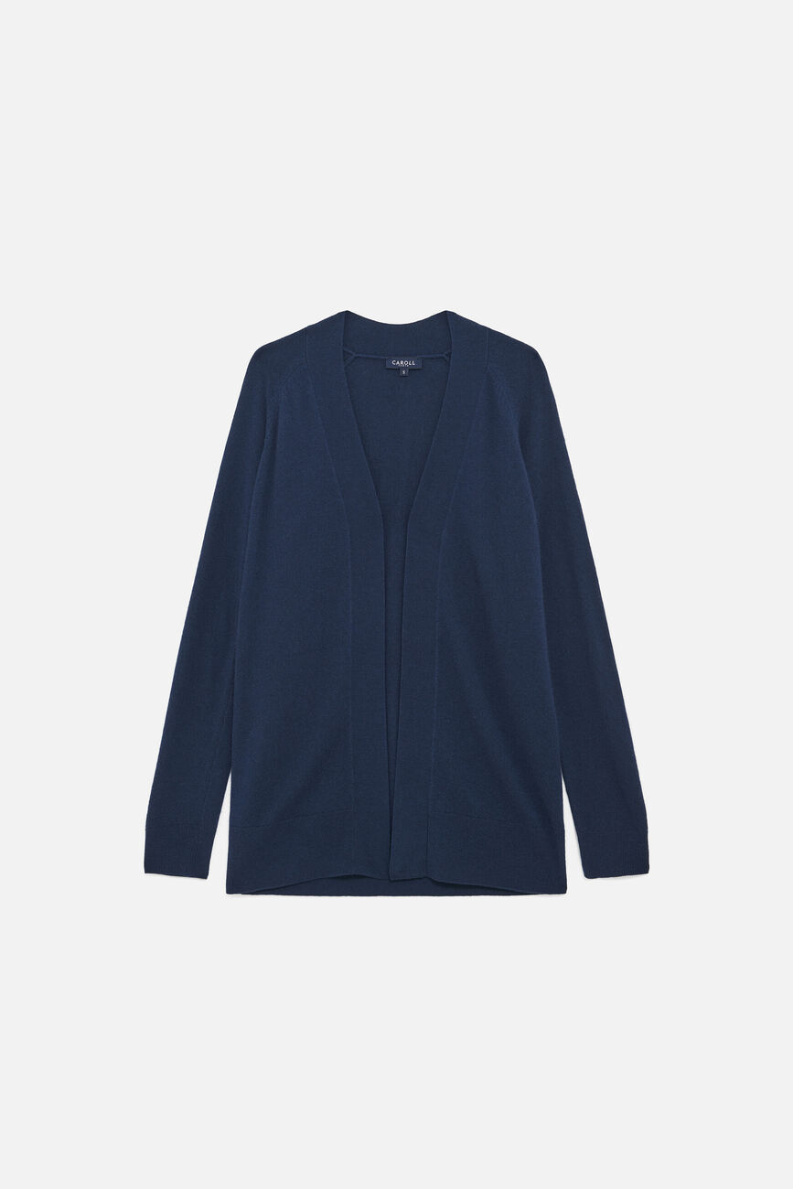 Gilet mgary bleu marine femme