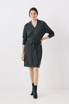 Dress rmilan dark grey woman