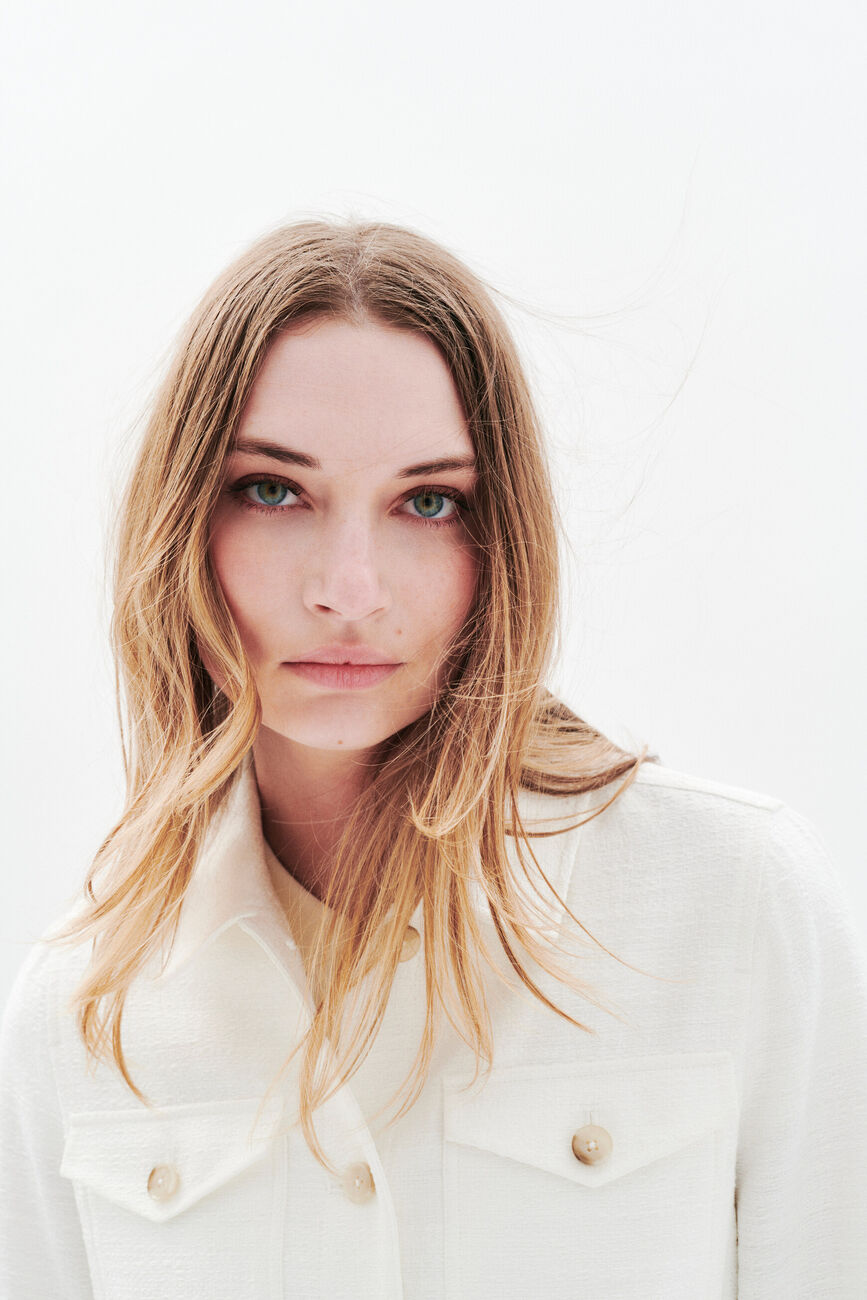 Grace2 vest ecru vrouw