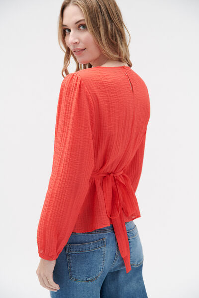 Blusa Garance rosso donna