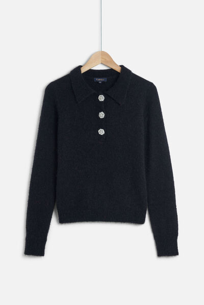pull alexis noir femme