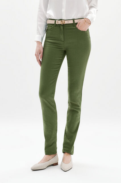 Pantalon Tomc vert kaki femme