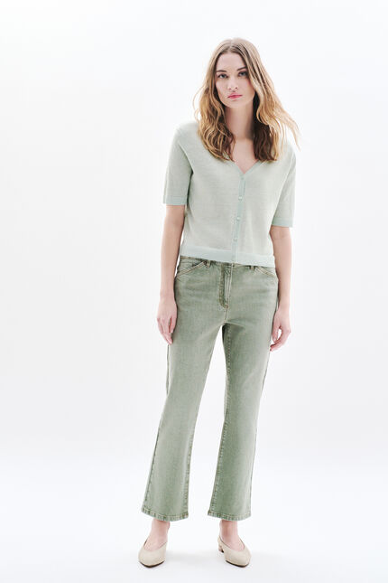 Pull Milly vert clair femme
