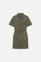Rsonia dress khaki green woman