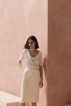 jilene skirt cream woman