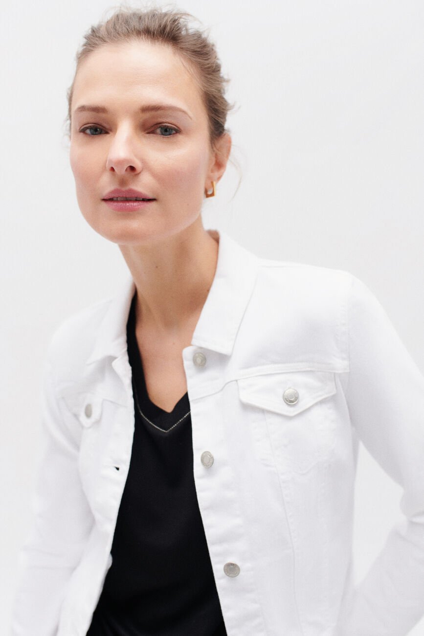 veste holiday blanc femme