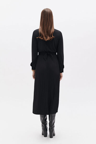 Vestido rapha negro mujer