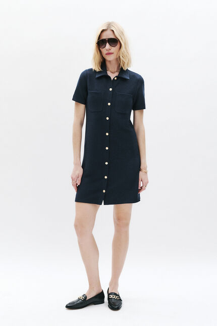 Robe Robias bleu marine femme