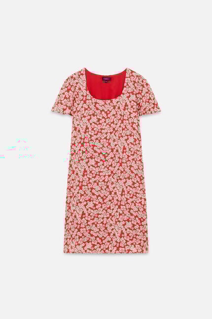 Robe Rufina rouge femme