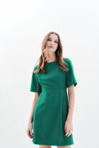 Rcalix dress dark green woman