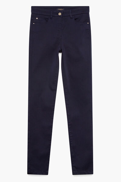 Pantalón Tony B azul marino mujer
