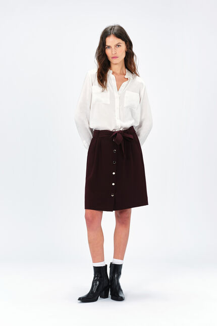Jupe jema prune femme