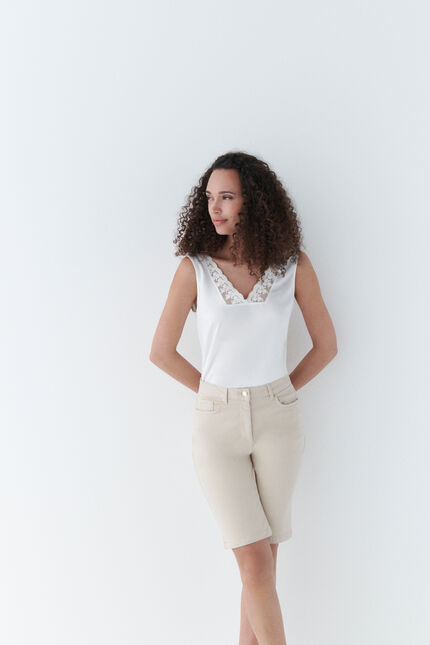 Short Sedon zand vrouw