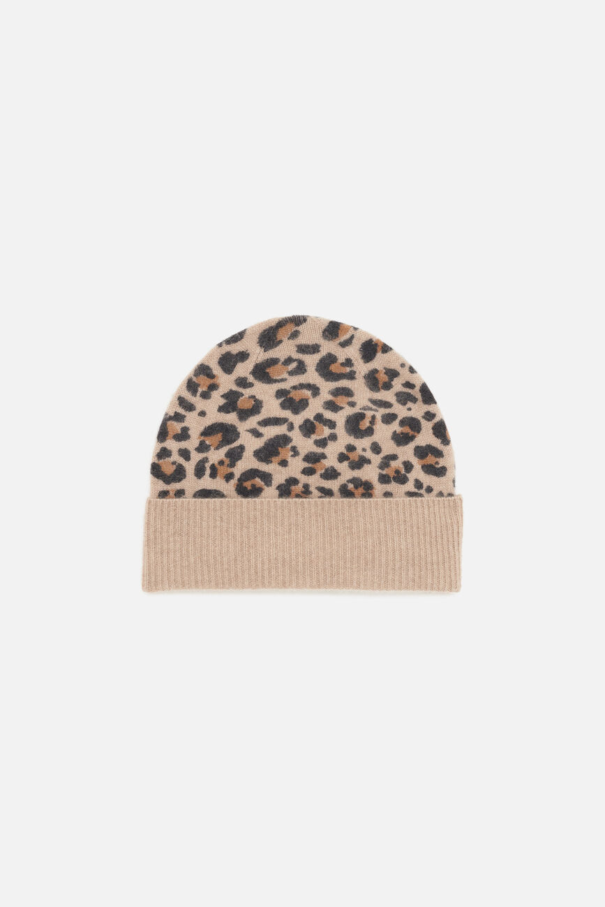 Boelo hat 100% cashmere light grey woman