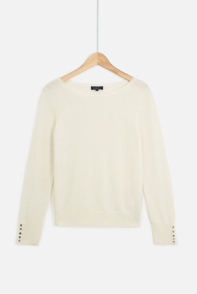 pull sofia ivoire femme