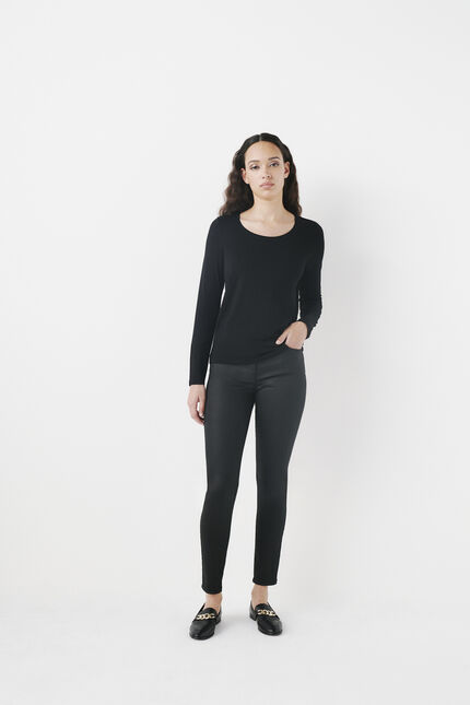 T-shirt tbasico zwart vrouw
