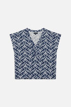 T-shirt tikat stone denim woman
