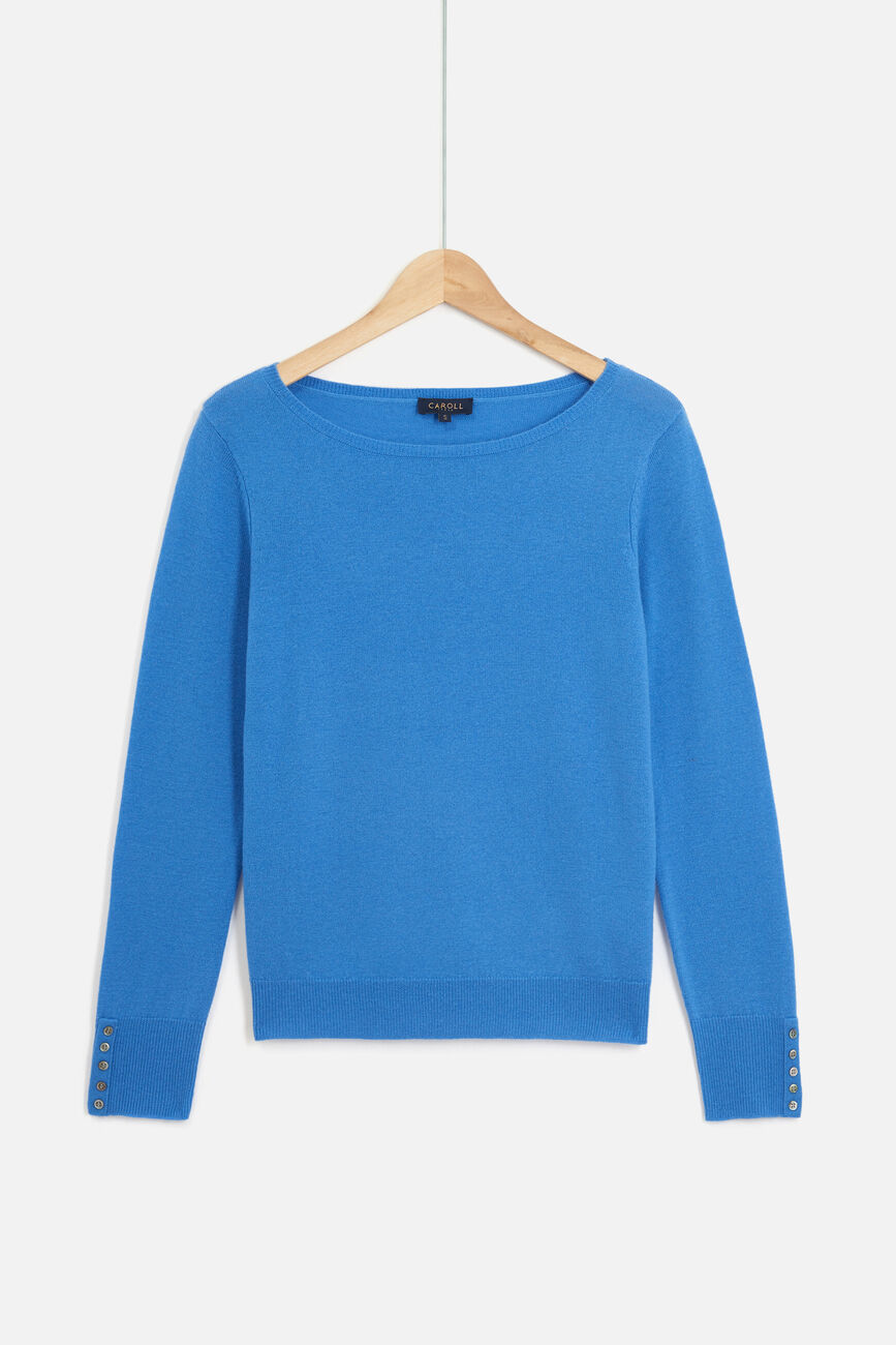 pull sofia bleu electrique femme