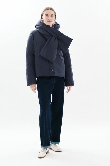 Chaqueta acolchada Goliam azul marino mujer
