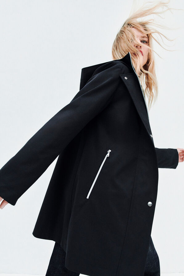 Manteau gvenard bleu marine femme